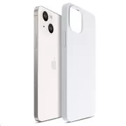 3mk Husă de protecție Hardy Silicone MagCase pentru Apple iPhone 15, argintiu-alb