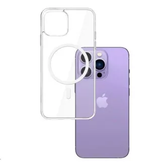 Husă de protecție 3mk Magcase pentru Apple iPhone 15 Pro, transparentă Husă de protecție 3mk Magcase pentru Apple iPhone 15 Pro, transparentă
