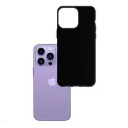 Husă de protecție 3mk mată pentru Apple iPhone 15 Pro, neagră