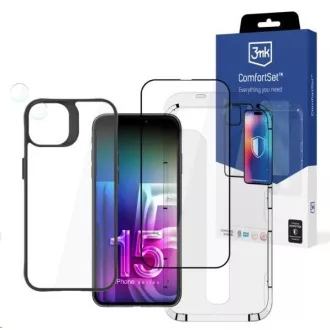 Set 3mk Comfort 4 în 1 pentru Apple iPhone 15 Plus