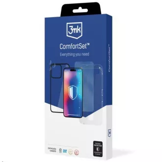 Set 3mk Comfort 4 în 1 pentru Apple iPhone 15 Plus