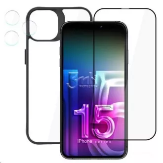 Set 3mk Comfort 4 în 1 pentru Apple iPhone 15 Pro