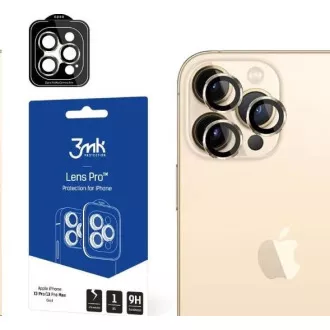 3mk Lens Protection Pro pentru Apple iPhone 15 Pro, auriu închis 3mk Lens Protection Pro pentru Apple iPhone 15 Pro, auriu închis