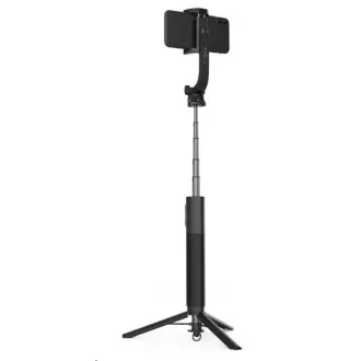 Baston de selfie FIXED cu trepied Snap XL și declanșator wireless, filet de 1/4", negru