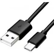 Cablu de date Samsung EP-DG950CBE, USB-C, negru (vrac)