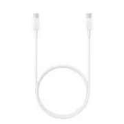 Cablu de date Samsung EP-DA905BWE, USB-C, 3A, lungime 1 m, alb, (vrac)