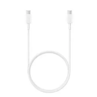 Cablu de date Samsung EP-DA905BWE, USB-C, 3A, lungime 1 m, alb, (vrac)