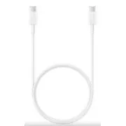 Cablu de date Samsung EP-DN975BWE, USB-C -> USB-C, 1 m, alb, (vrac)
