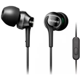 Căști stereo SONY MDR-EX110AP, negre