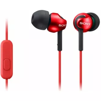 Căști stereo SONY MDR-EX110AP, negre