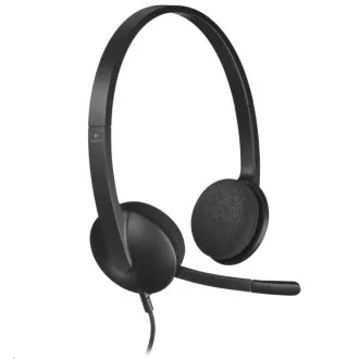 Căști Logitech H340