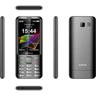 Alligator D950 Dual SIM, argintiu