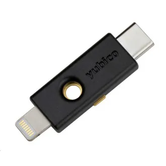 YubiKey 5Ci - USB-C + Lightning, cheie/token cu autentificare multifactor, OpenPGP și suport pentru Smart Card (2FA) YubiKey 5Ci - USB-C + Lightning, cheie/token cu autentificare multifactor, OpenPGP și suport pentru Smart Card (2FA)