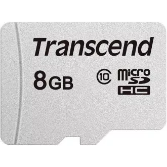 Card MicroSDHC TRANSCEND 8GB 300S, Clasa 10, fără adaptor