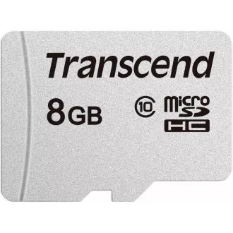 Card MicroSDHC TRANSCEND 8GB 300S, Clasa 10, fără adaptor
