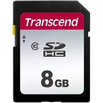 Card SDHC TRANSCEND 8GB 300S, clasa 10 (R: 95 / W: 45 MB / s)
