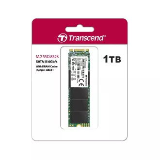 TRANSCEND SSD MTS832S, o singură parte, 1TB, M.2 2280, cheie SATA B+M, TLC