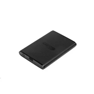 SSD extern TRANSCEND ESD270C 500GB, portabil, USB 3.1 Gen.2, tip C și A, două cabluri 520/460 MB/s, negru