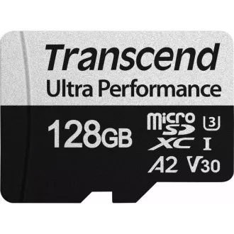 Card MicroSDXC TRANSCEND 128GB 340S, UHS-I U3 A2 Ultra Performance 160/125 MB/s