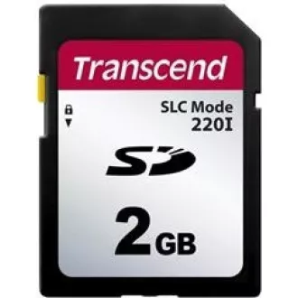 Cartela SD TRANSCEND 2GB SDC220I, mod SLC, Wide Temp.