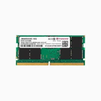 TRANSCEND SODIMM DDR5 DDR5 16GB 4800MHz JM 1Rx8 2Gx8 CL40 1.1V
