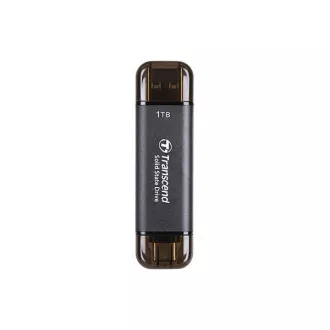 TRANSCEND SSD ESD310C 256 GB, SSD extern, ESD310C, USB 10 Gbps, tip C/A