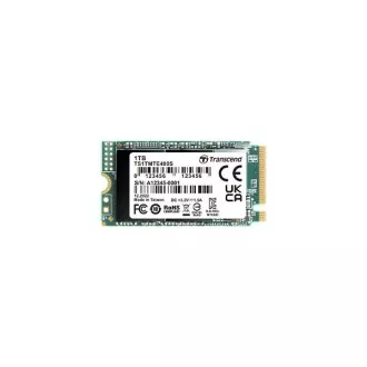 TRANSCEND SSD 400S 256 GB, M.2 2242, PCIe Gen3x4, NVMe, 3D TLC, fără DRAM
