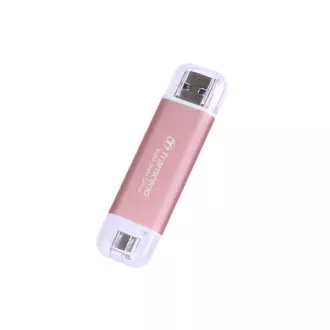 SSD extern TRANSCEND ESD310P 2TB, SSD extern, USB 10Gbps, tip C/A, roz