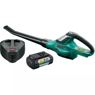 BOSCH ALB 36 LI, suflantă de frunze fără fir, 36 V, acumulator 2,0 Ah, încărcător