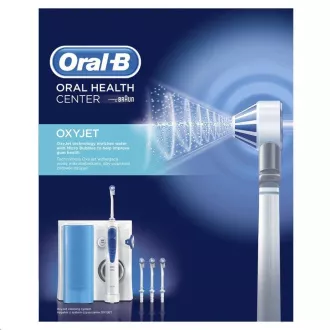 Duș de gură electric Oral-B Oxyjet MD20, 5 trepte, 2-6 bar, rezervor de 600 ml Duș de gură electric Oral-B Oxyjet MD20, 5 trepte, 2-6 bar, rezervor de 600 ml