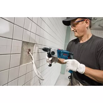 Burghiu cu ciocan Bosch GSB 18-2 RE, 800 W, perete 18 / 14 mm, lemn 35 / 22 mm