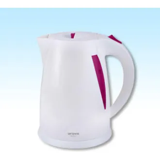 Fierbător electric ORAVA VK-3117 R, 2000 W, 1,7 l, oprire automată, roz / alb