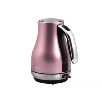 Fierbător electric roz Orava VK-3715, 1850-2200 W, design, 1,7 l, oprire automată, roz
