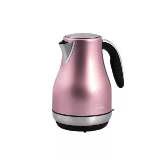 Fierbător electric roz Orava VK-3715, 1850-2200 W, design, 1,7 l, oprire automată, roz