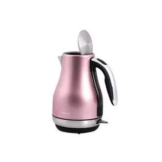 Fierbător electric roz Orava VK-3715, 1850-2200 W, design, 1,7 l, oprire automată, roz