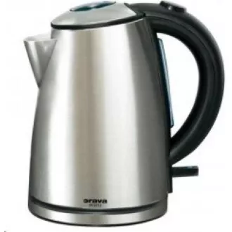 Fierbător electric Orava VK-3712, 1600 W, 1,2 l, oprire automată, argintiu