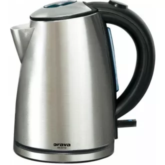 Fierbător electric Orava VK-3712, 1600 W, 1,2 l, oprire automată, argintiu