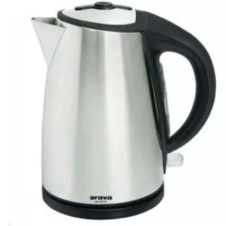 Fierbător electric Orava VK-3717, 2000 W, 1,7 l, oprire automată, argintiu