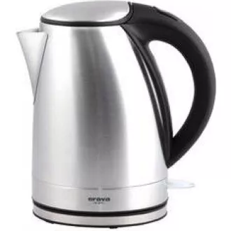 Fierbător electric Orava VK-3217 S, 2000 W, 1,7 l, oprire automată, argintiu