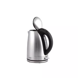 Fierbător electric Orava VK-3217 S, 2000 W, 1,7 l, oprire automată, argintiu