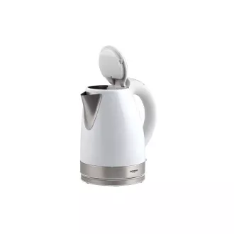 Fierbător electric Orava VK-3217 W, 2000 W, 1,7 l, oprire automată, alb