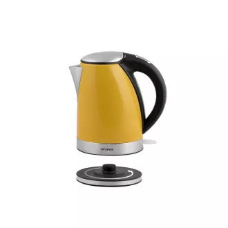 Fierbător electric Orava VK-3217 Y, 2000 W, 1,7 l, oprire automată, galben