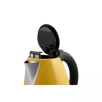 Fierbător electric Orava VK-3217 Y, 2000 W, 1,7 l, oprire automată, galben