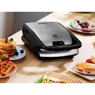 TEFAL SW854D16 Prăjitor de pâine 4 în 1 Snack Collection, 700 W, plăci detașabile, indicator de disponibilitate TEFAL SW854D16 Prăjitor de pâine 4 în 1 Snack Collection, 700 W, plăci detașabile, indicator de disponibilitate