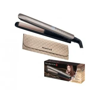 Remington Keratin Therapy Pro S8590 aparat de îndreptat părul, 5 temperaturi, căldură rapidă, oprire automată, husă