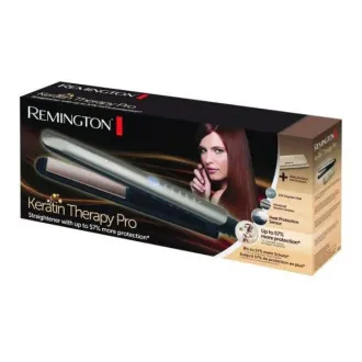 Remington Keratin Therapy Pro S8590 aparat de îndreptat părul, 5 temperaturi, căldură rapidă, oprire automată, husă