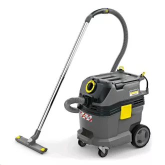 Aspirator industrial multifunctional Karcher NT 30/1 Tact, 1380 W, 30 l, 69 dB, 74 l/s, filtru PES, roti metalice