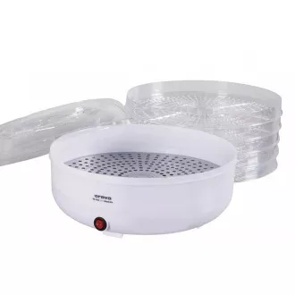 Uscator de fructe si legume Orava SU-103 A, 90 W, 5 grile, control temperatura, 55 dB, alb