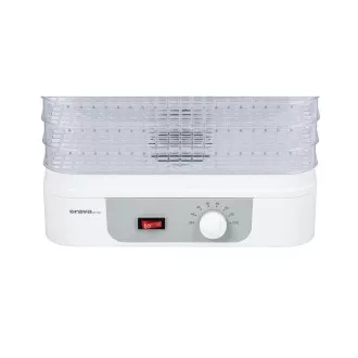Uscător de fructe și legume Orava SU-102, 230 W, 5 grile, 55 dB, control temperatură, alb