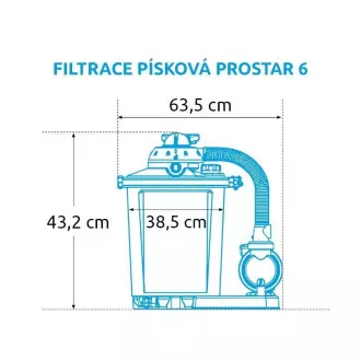 Filtrare cu nisip Marimex ProStar 6